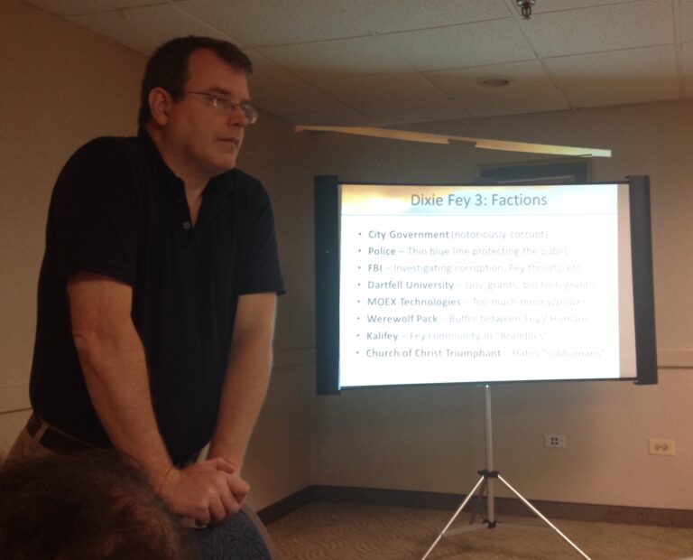 David Keener, Capclave 2015 Workshop
