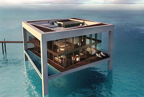 Ocean House, modern architectural style.